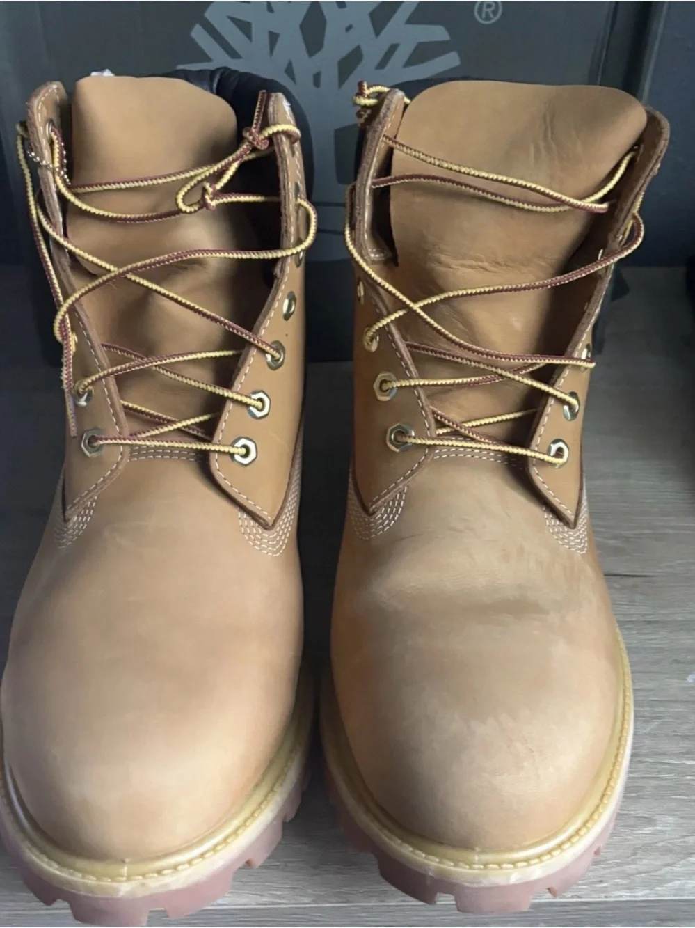 Timberland Tan Leather Premium Boots EX Size 13 M Primaloft 400 Gram Retro